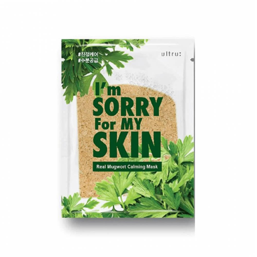 I'm Sorry For My Skin Real Mugwort Calming Mask