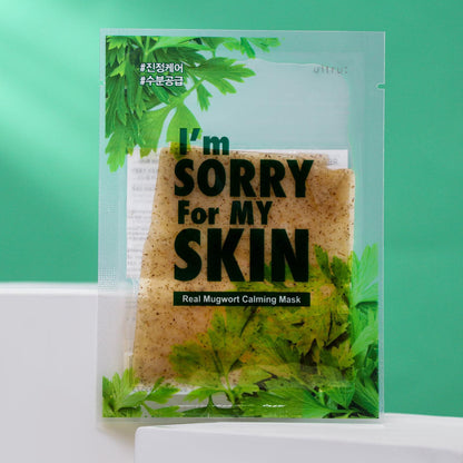 I'm Sorry For My Skin Real Mugwort Calming Mask