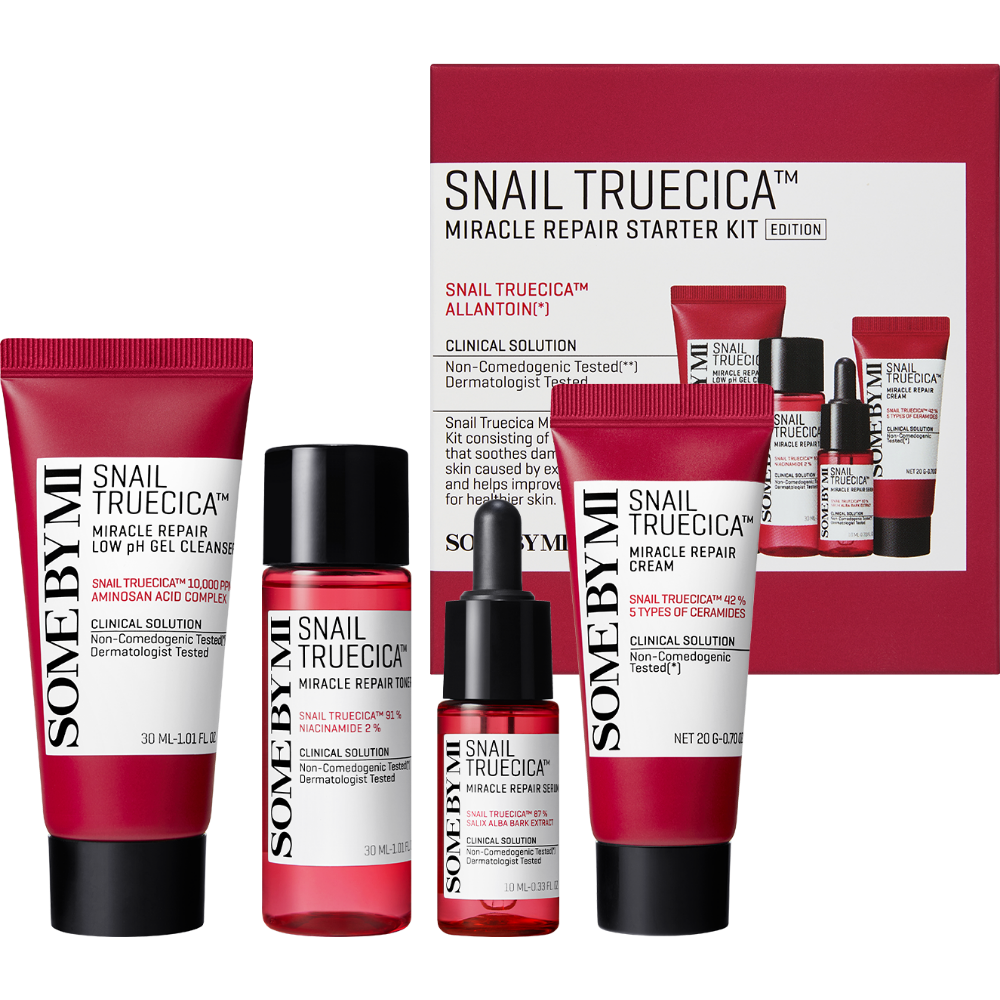 Some By Mi Snail Truecica Miracle Repair Starter Kit 4 Pieces