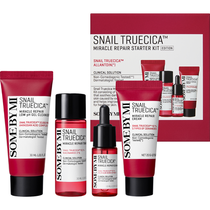 Some By Mi Snail Truecica Miracle Repair Starter Kit 4 Pieces
