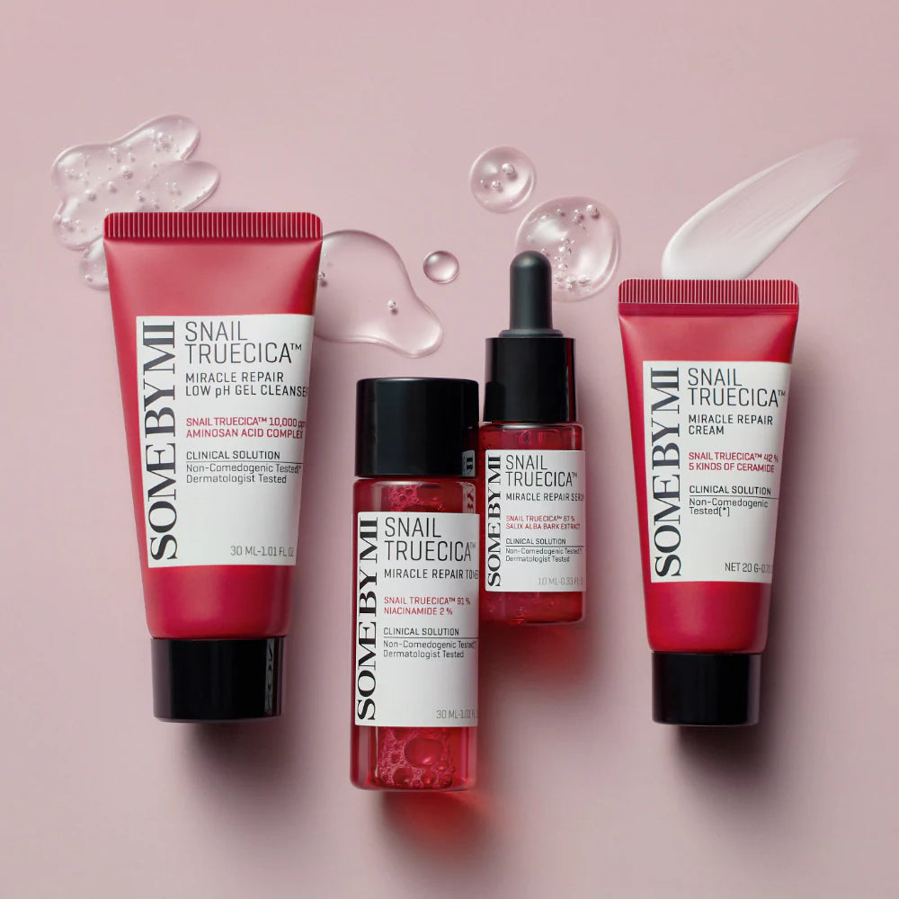 Some By Mi Snail Truecica Miracle Repair Starter Kit 4 Pieces