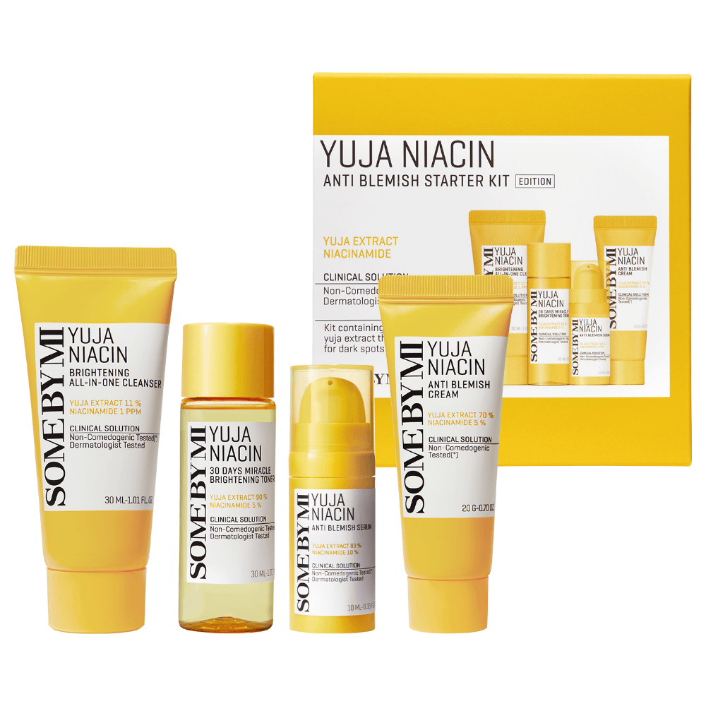 Some By Mi Yuja Niacin Anti Blemish Starter Kit 4 Pieces