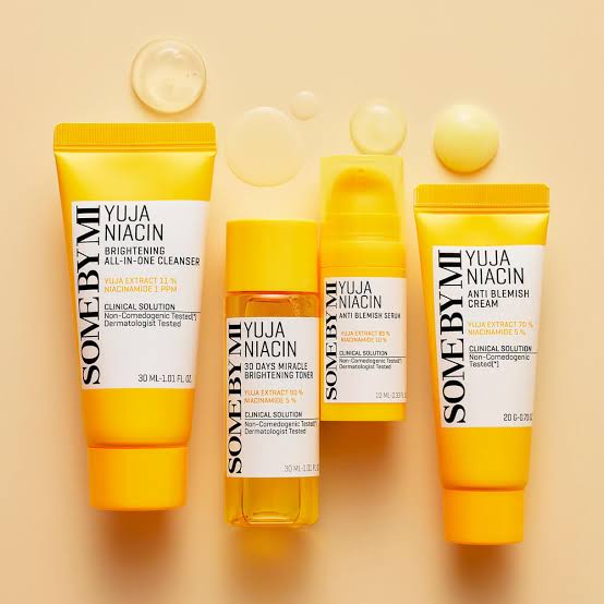 Some By Mi Yuja Niacin Anti Blemish Starter Kit 4 Pieces