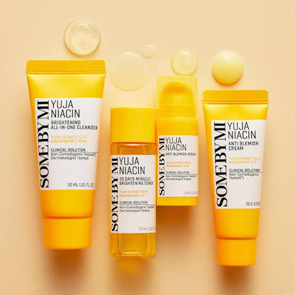 Some By Mi Yuja Niacin Anti Blemish Starter Kit 4 Pieces