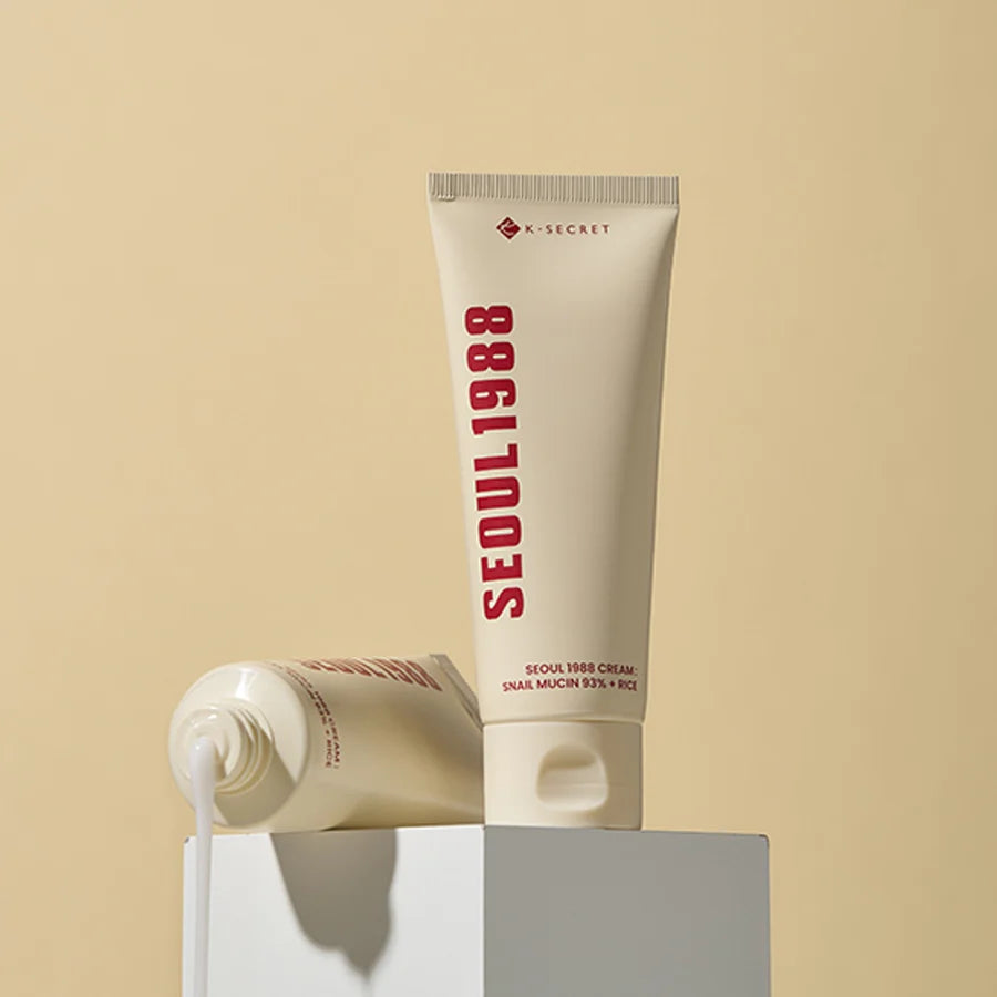 K Secret Seoul 1988 Cream Snail Mucin 93% + Rice 100ml